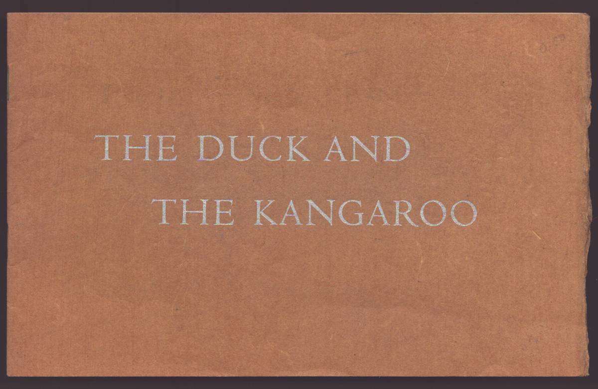 THE DUCK AND THE KANGAROO