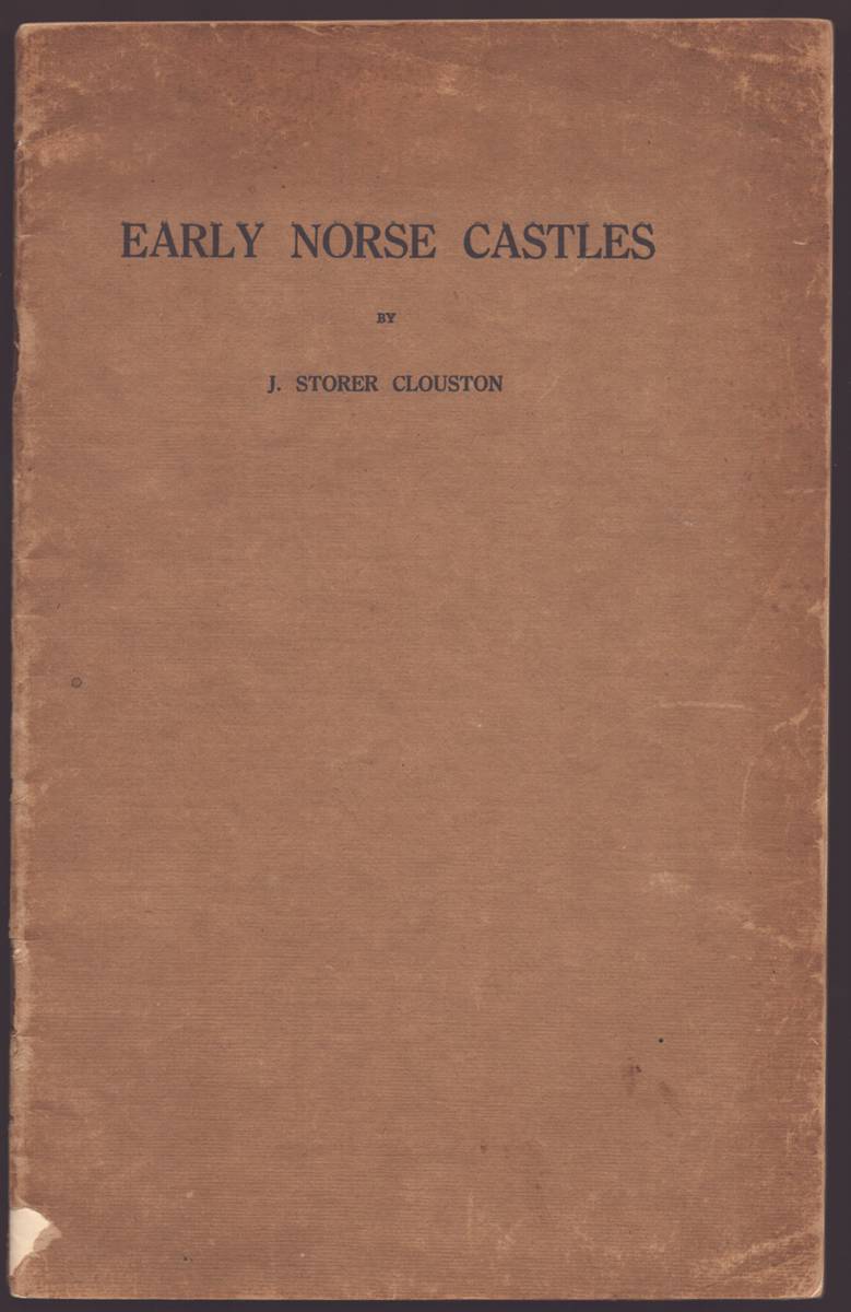 EARLY NORSE CASTLES