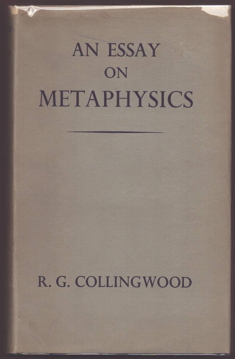 AN ESSAY ON METAPHYSICS
