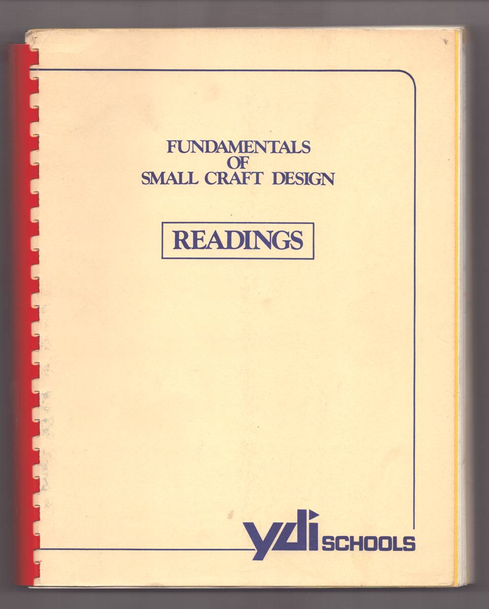 Image for FUNDAMENTALS OF SMALL CRAFT DESIGN: READINGS FUNDAMENTALS OF SMALL CRAFT DESIGN: READINGS