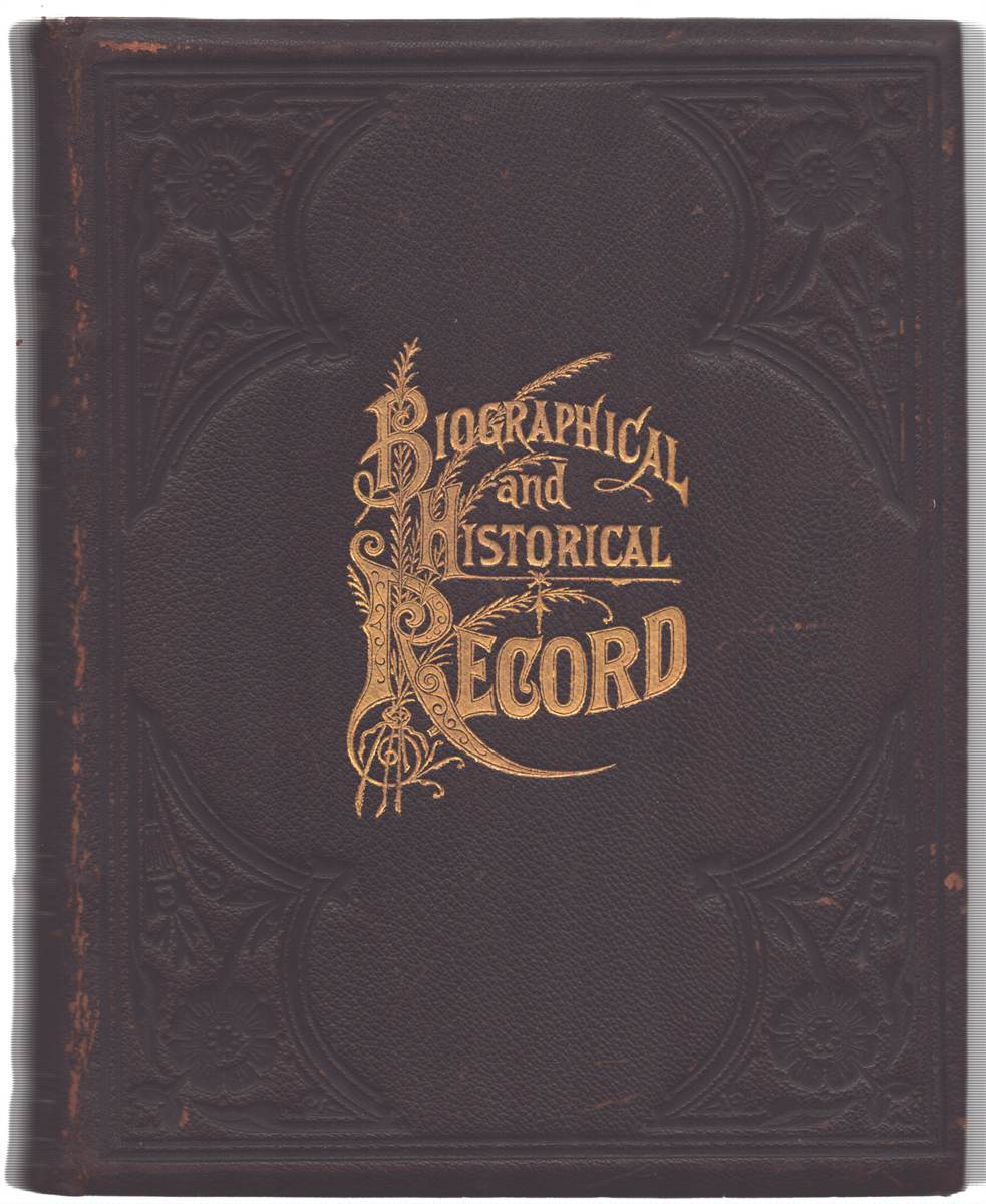 BIOGRAPHICAL AND HISTORICAL RECORD OF JAY AND BLACKFORD COUNTIES, INDIANA