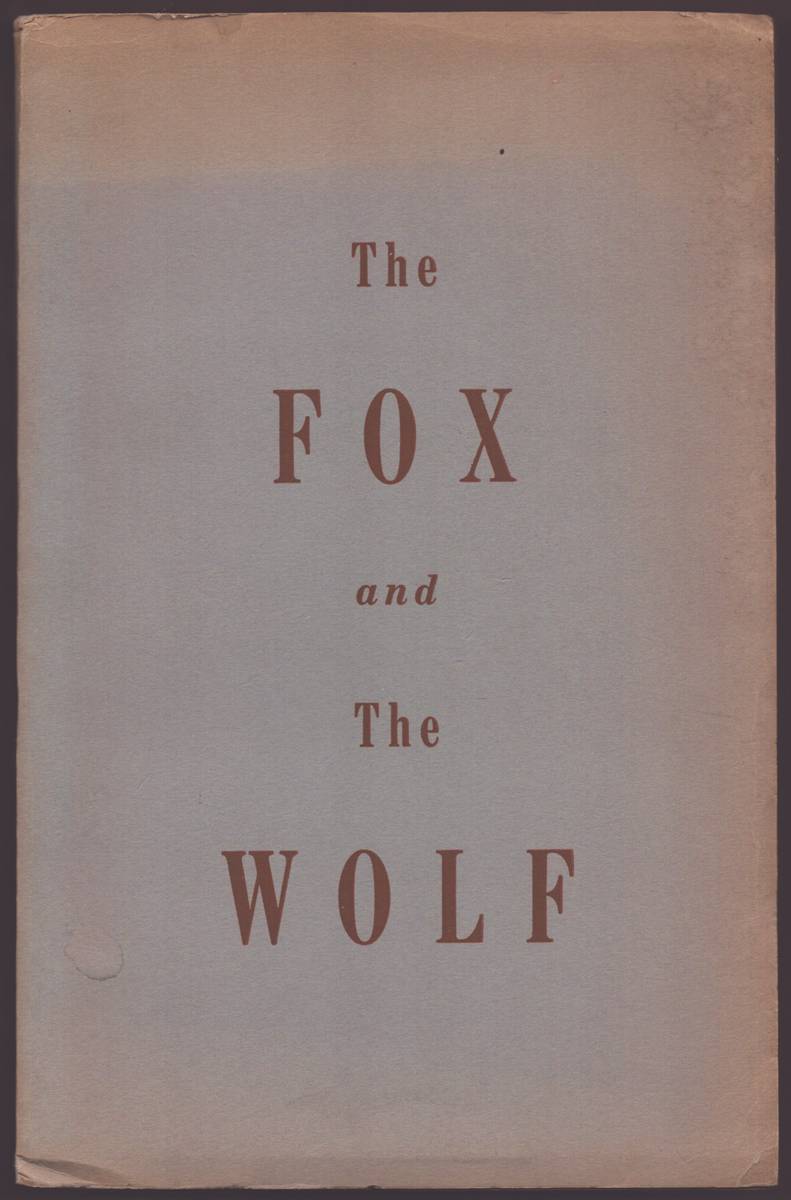 THE FOX AND THE WOLF. A THIRTEENTH CENTURY FABLE