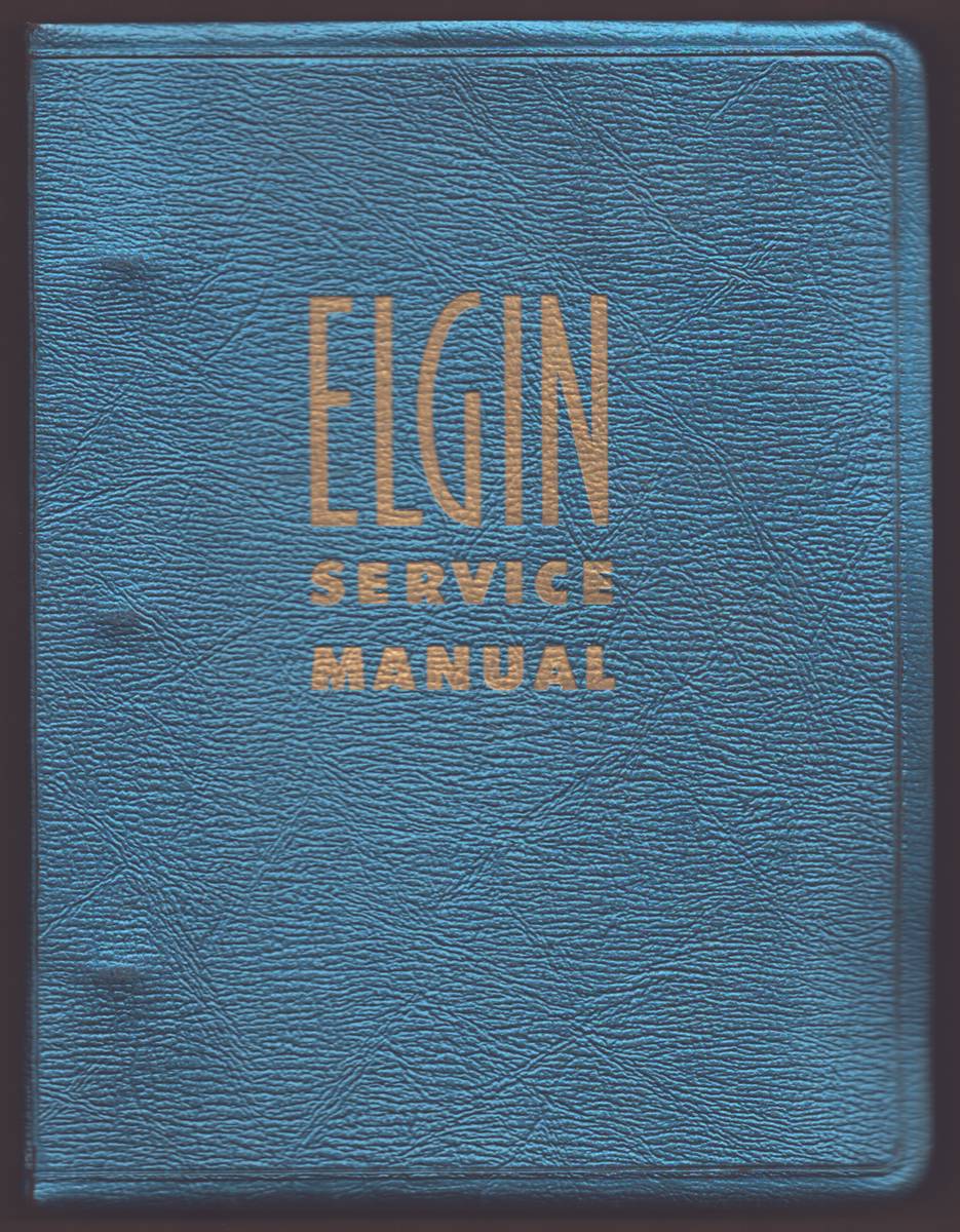 ELGIN SERVICE MANUAL