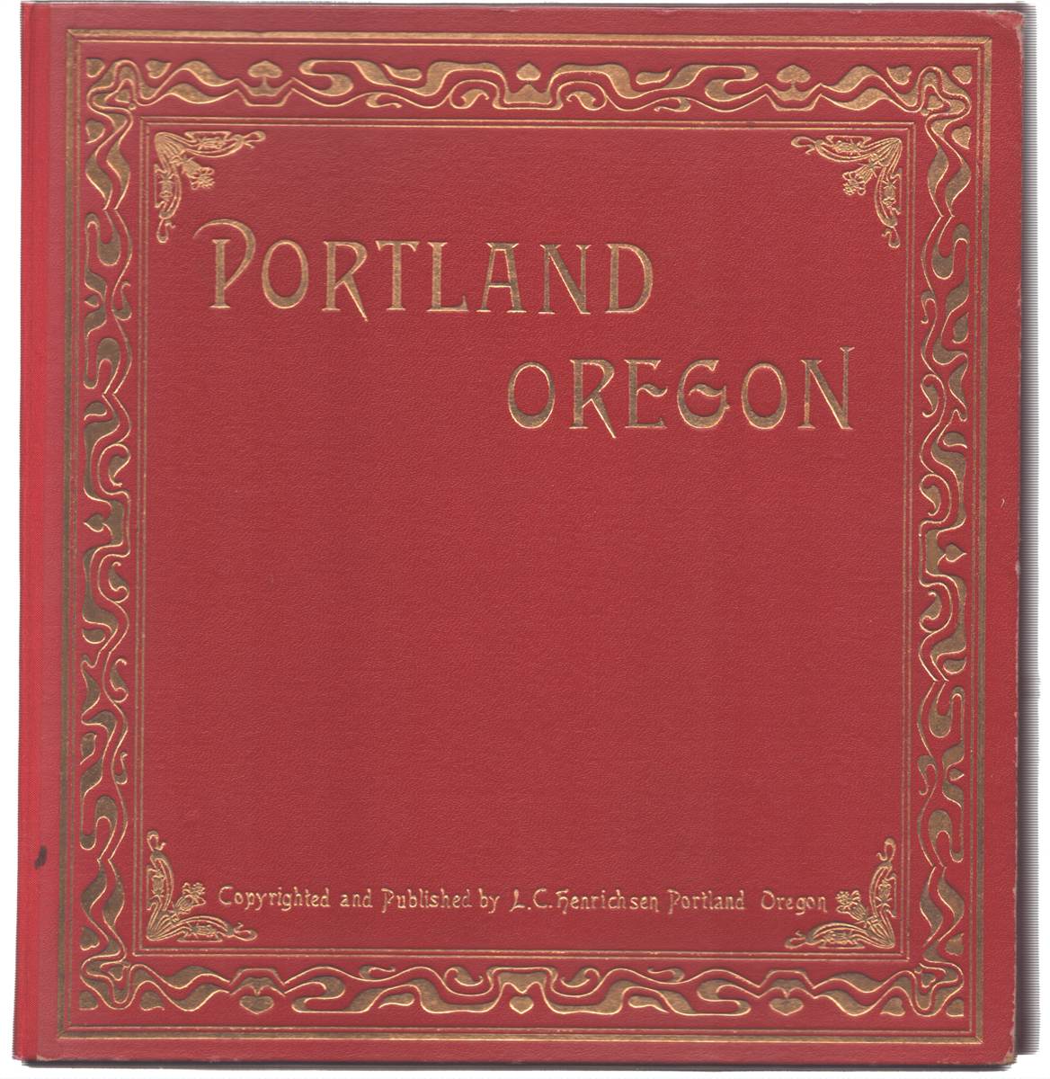 PORTLAND OREGON FROM THE HEIGHTS WEST OF THE CITY LOOKING EAST [CAPTION TITLE]