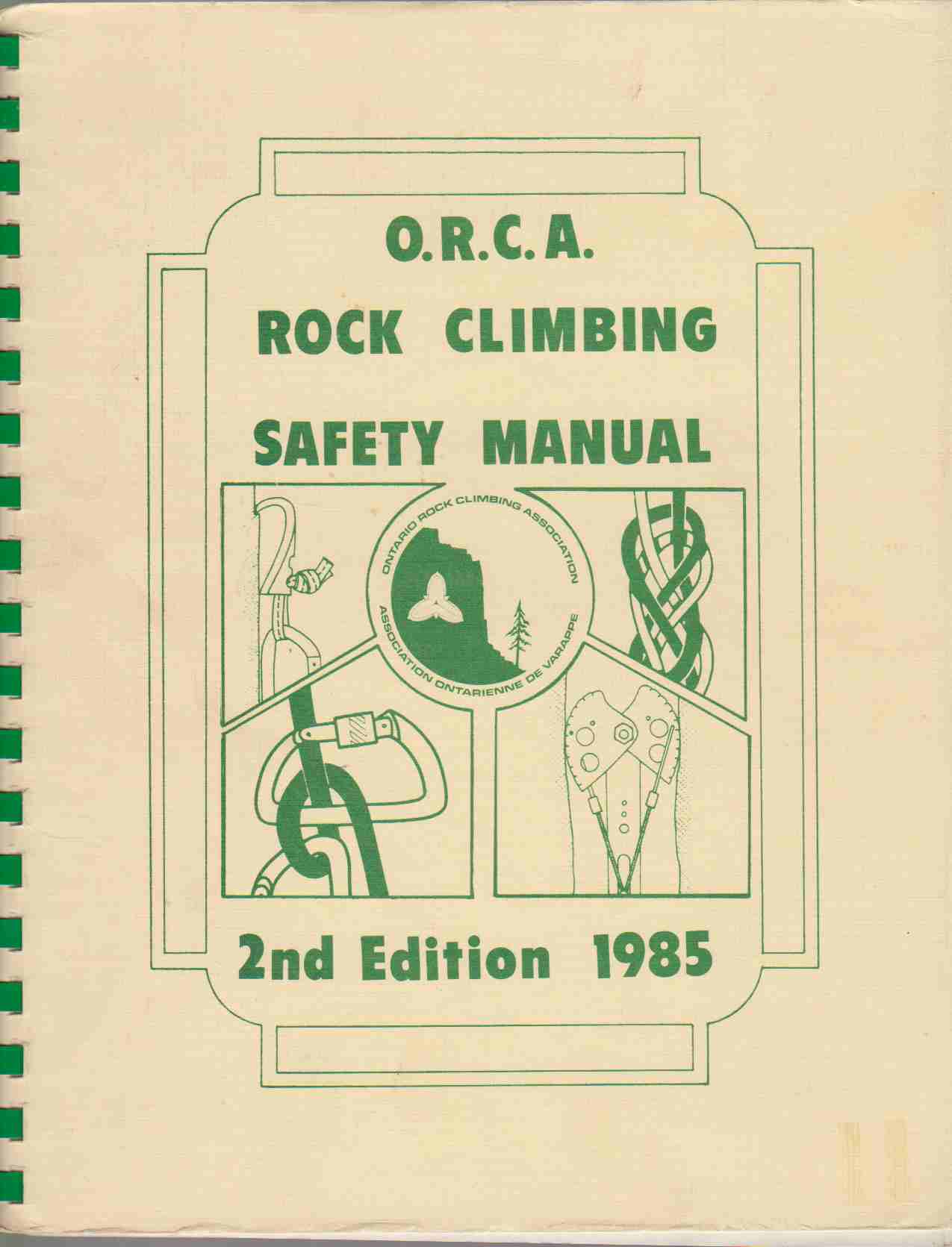 Image for ROCK CLIMBING SAFETY MANUAL