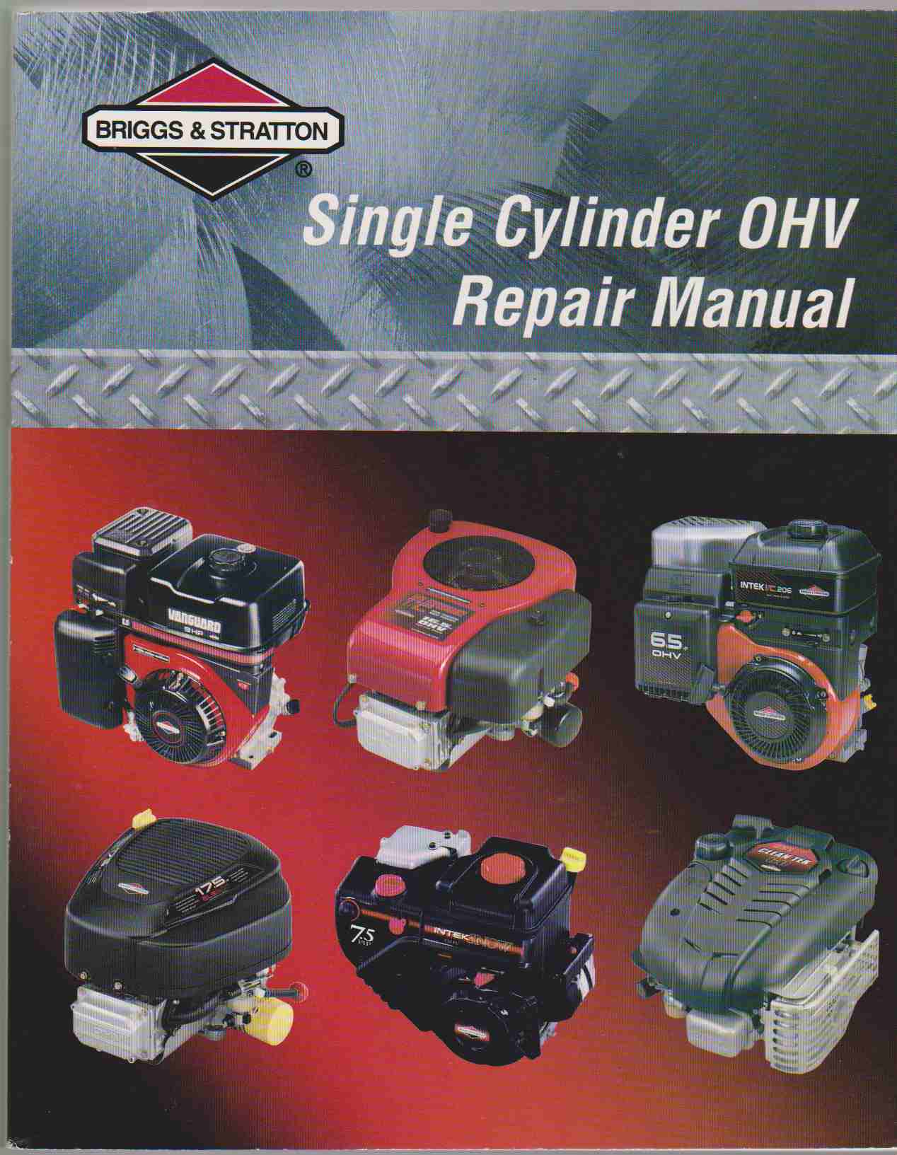 Image for 2003 BRIGGS & STRATTON SINGLE CYLINDER OHV REPAIR MANUAL MINOR WEAR FACTORY OEM