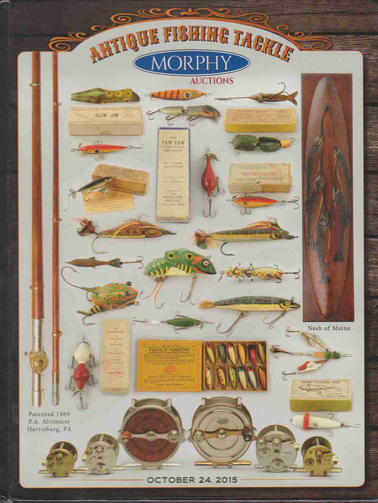 Image for ANTIQUE FISHING TACKLE