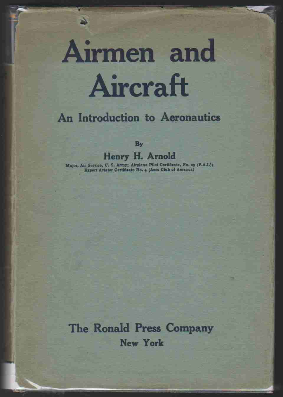 Image for AIRMEN AND AIRCRAFT An Introduction to Aeronautics