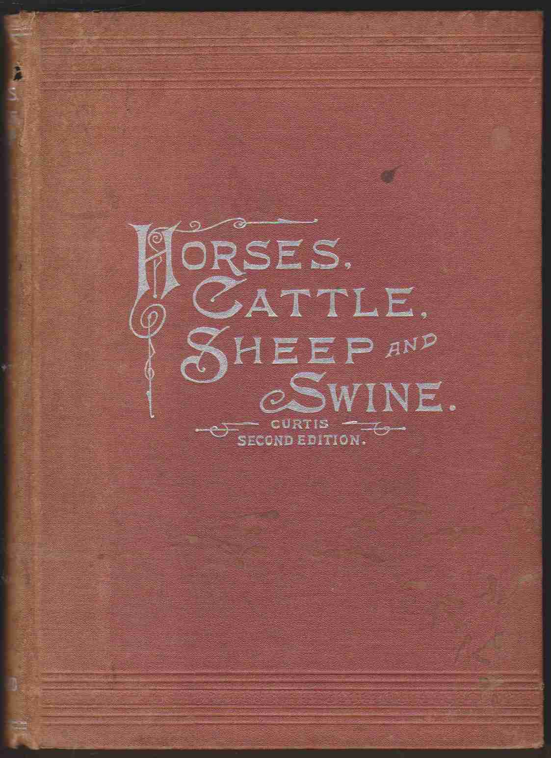 Image for HORSES, CATTLE, SHEEP AND SWINE Origin, History, Improvement, Description, Characteristics, Merits, Objections, Adaptability, Etc. , of Each of the Different Breeds