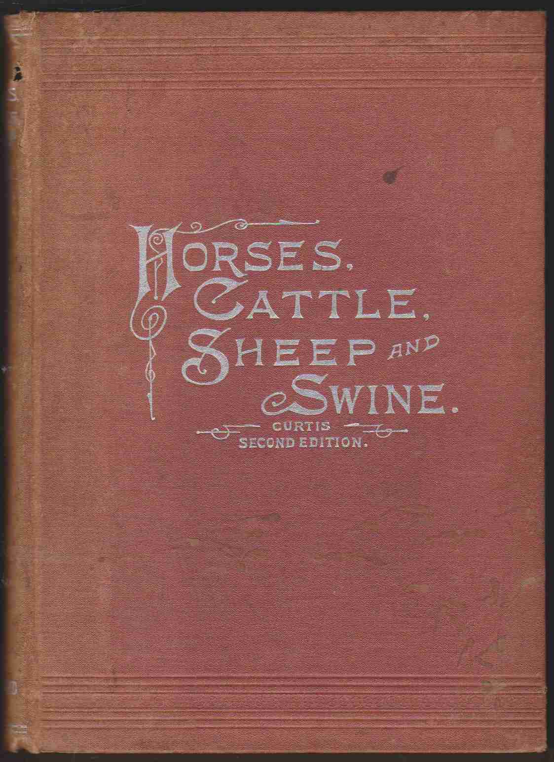 Image for HORSES, CATTLE, SHEEP AND SWINE Origin, History, Improvement, Description, Characteristics, Merits, Objections, Adaptability, Etc. , of Each of the Different Breeds