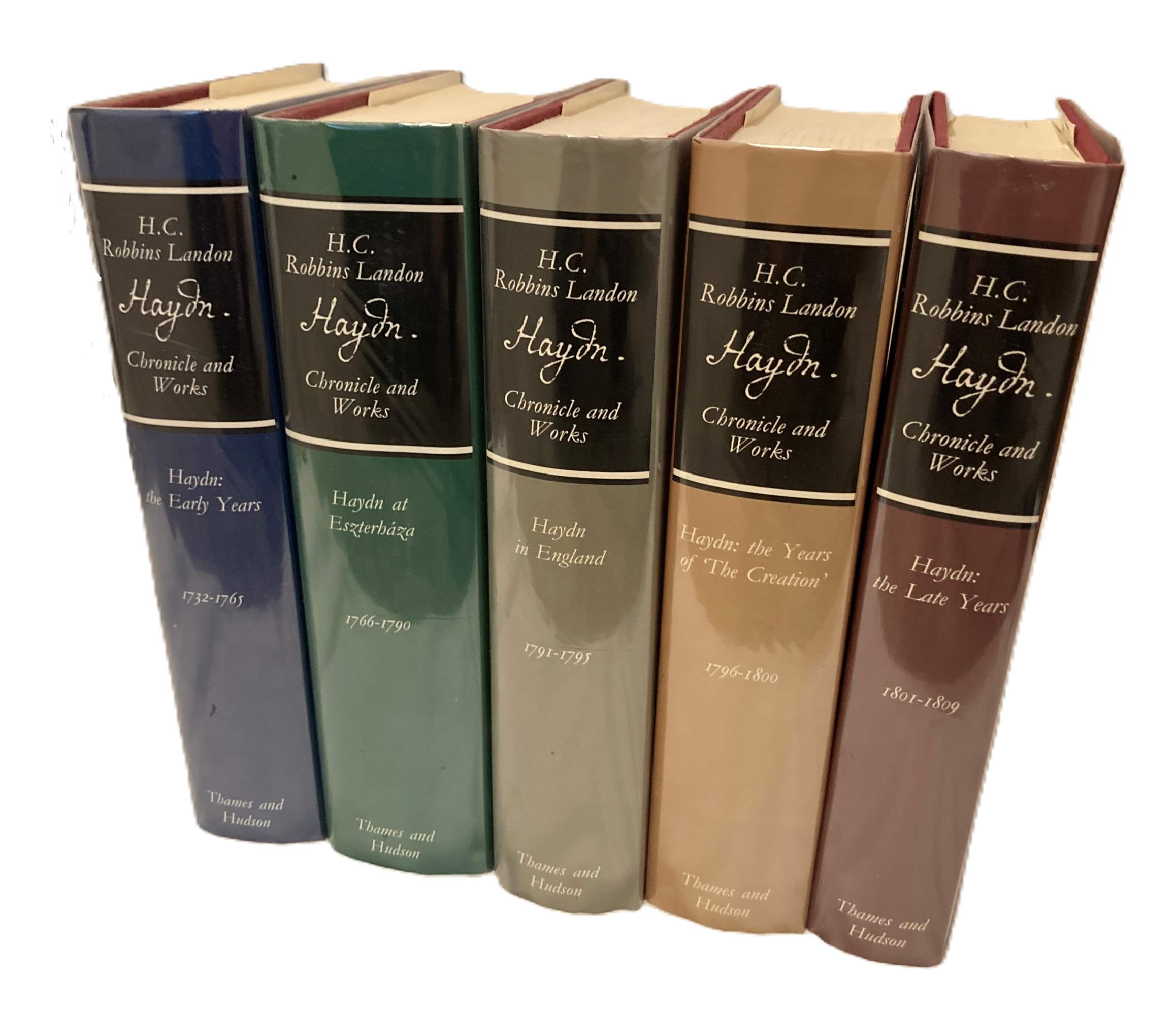 HAYDN. CHRONICLE AND WORKS (IN FIVE VOLUMES, COMPLETE)