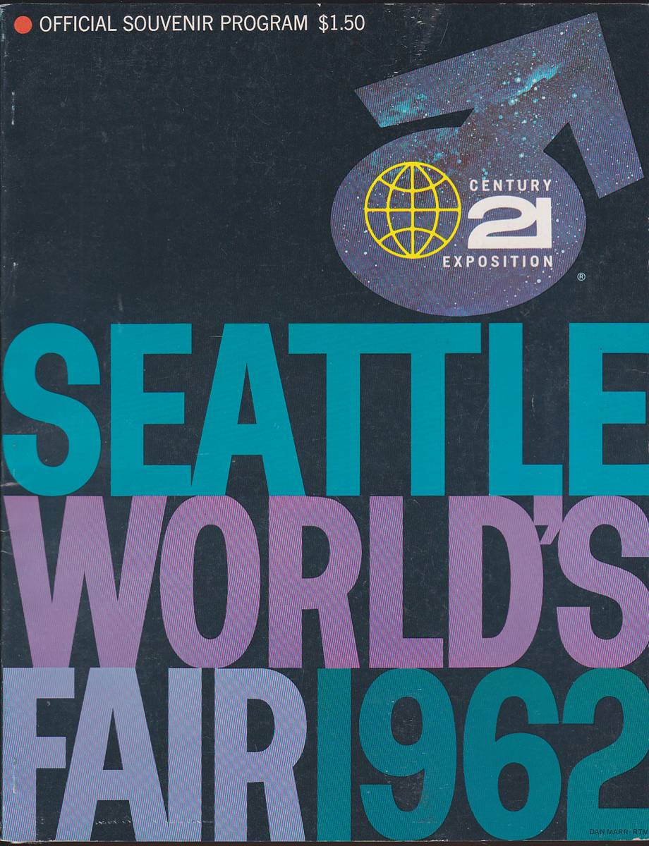 SEATTLE WORLD'S FAIR 1962 OFFICIAL SOUVENIR PROGRAM