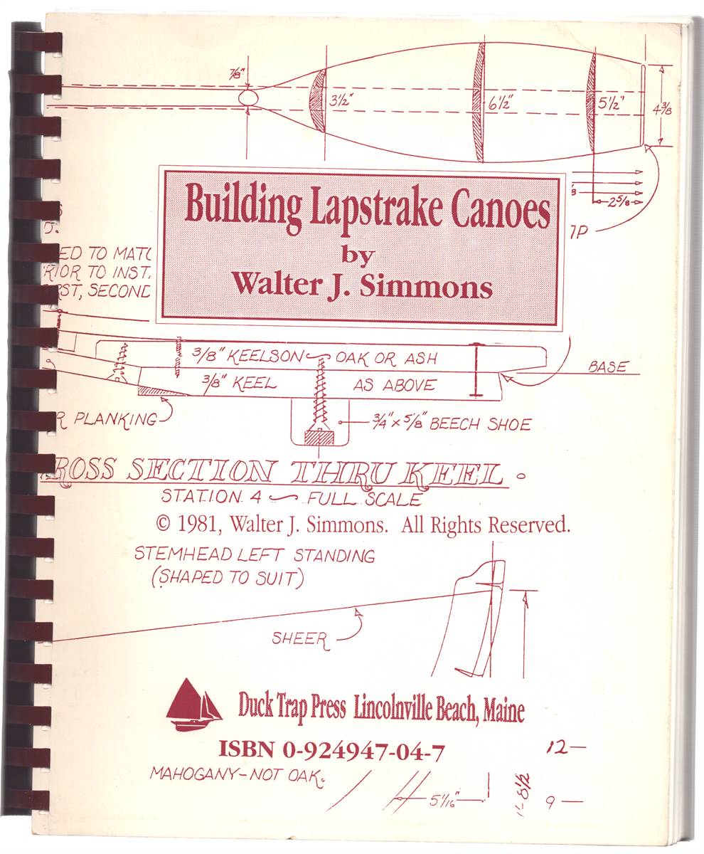 BUILDING LAPSTRAKE CANOES