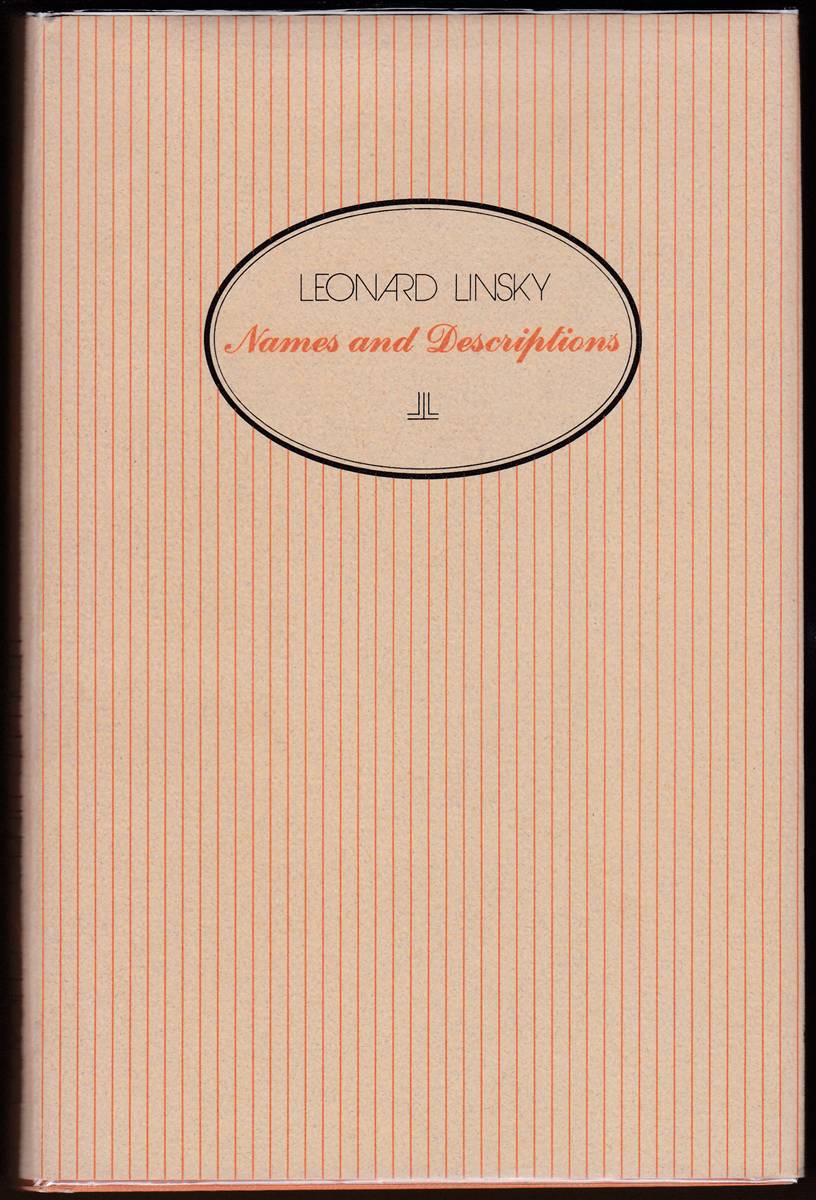 NAMES AND DESCRIPTIONS