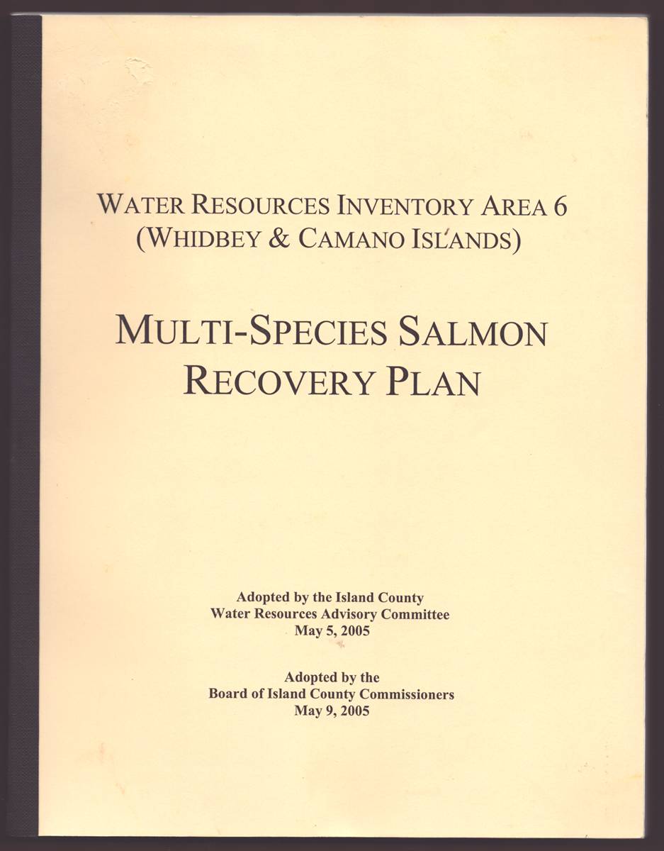 MULTI-SPECIES SALMON RECOVERY PLAN Water Resources Inventory Area 6 (Whidbey & Camano Islands)