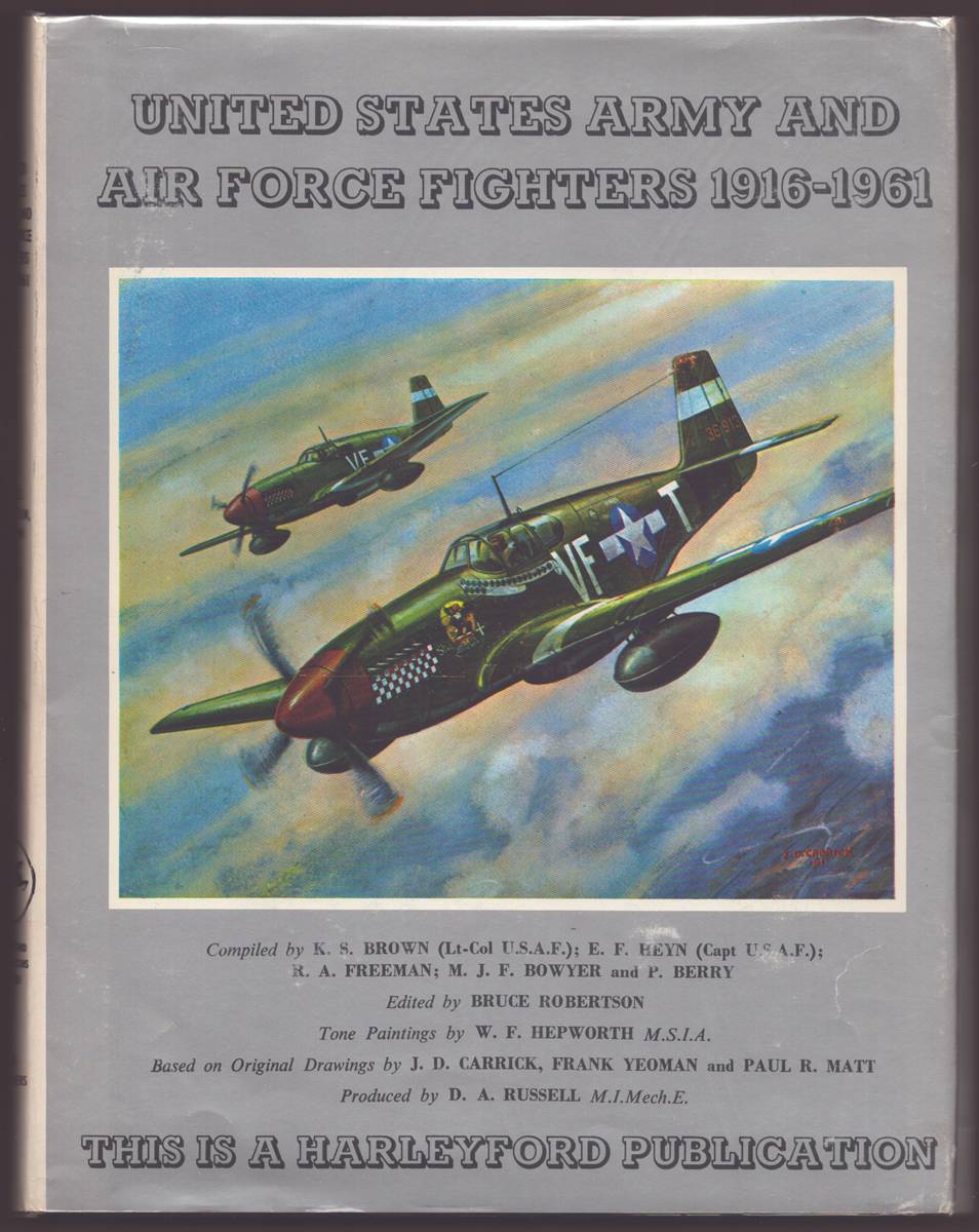 Image for UNITED STATES ARMY AND AIR FORCE FIGHTERS 1916-1961 UNITED STATES ARMY AND AIR FORCE FIGHTERS 1916-1961