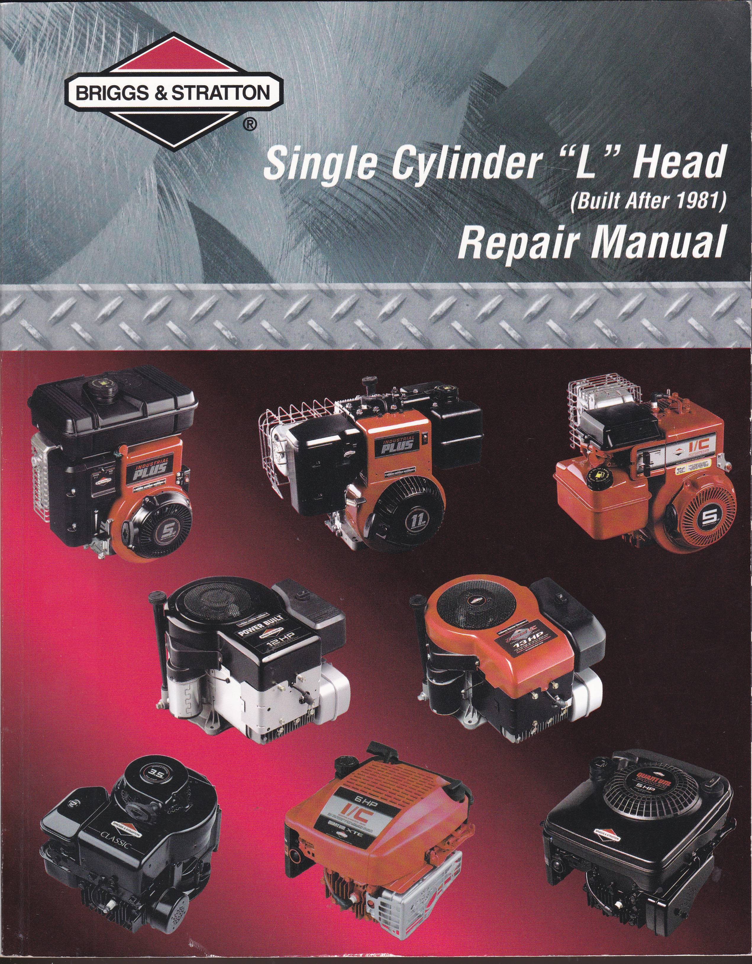 BRIGGS & STRATTON SINGLE CYLINDER 