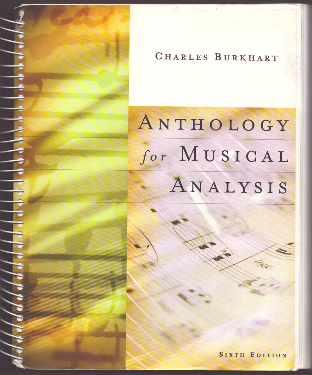 ANTHOLOGY FOR MUSICAL ANALYSIS