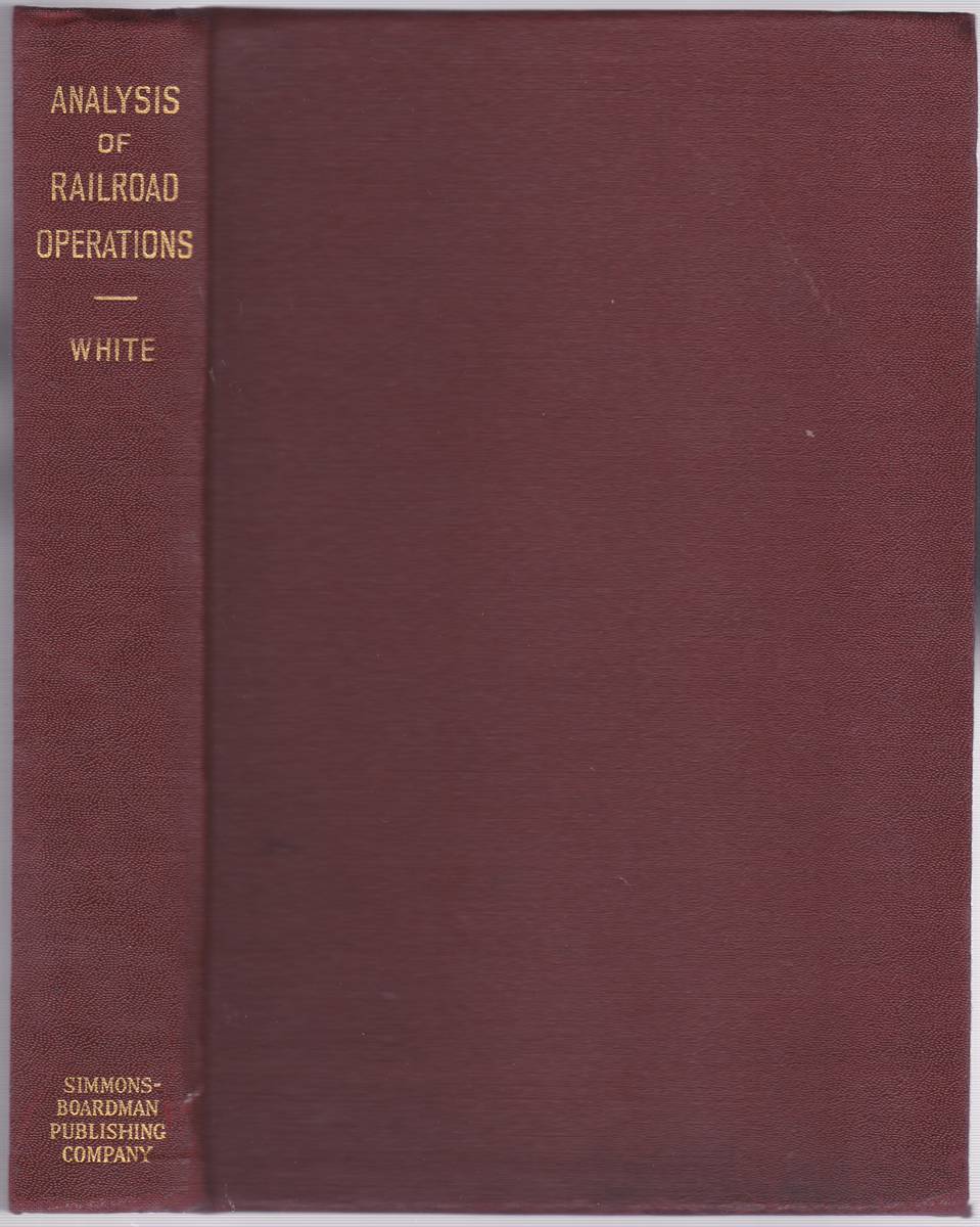 ANALYSIS OF RAILROAD OPERATIONS