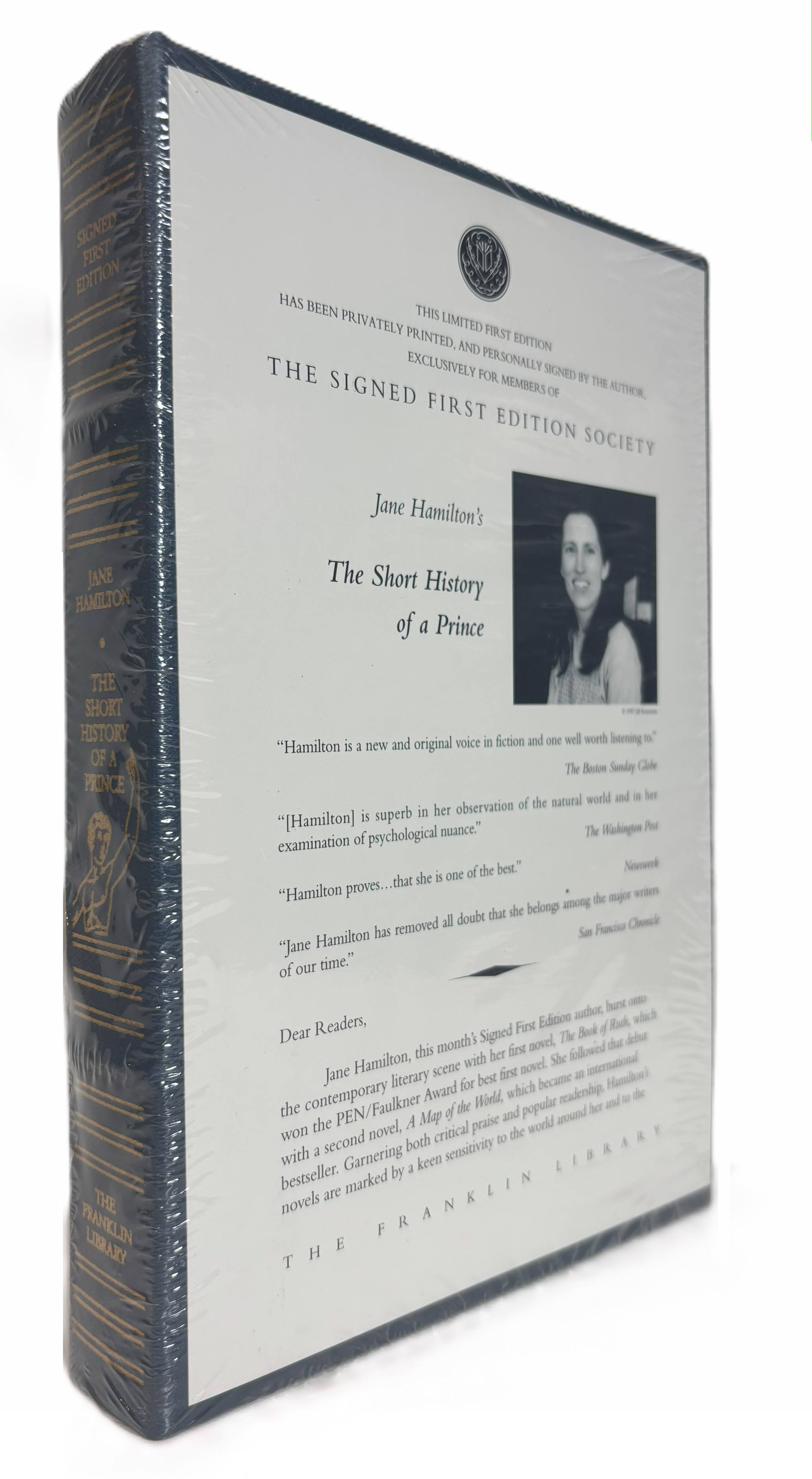THE SHORT HISTORY OF A PRINCE (THE SIGNED FIRST EDITION SOCIETY)