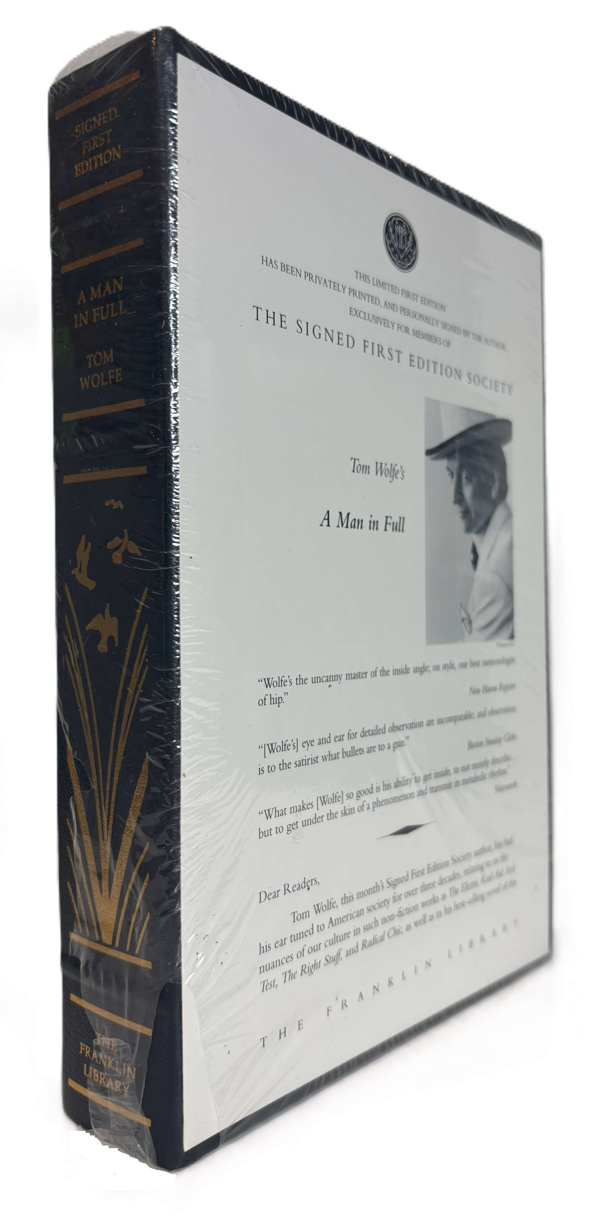 A MAN IN FULL (THE SIGNED FIRST EDITION SOCIETY)