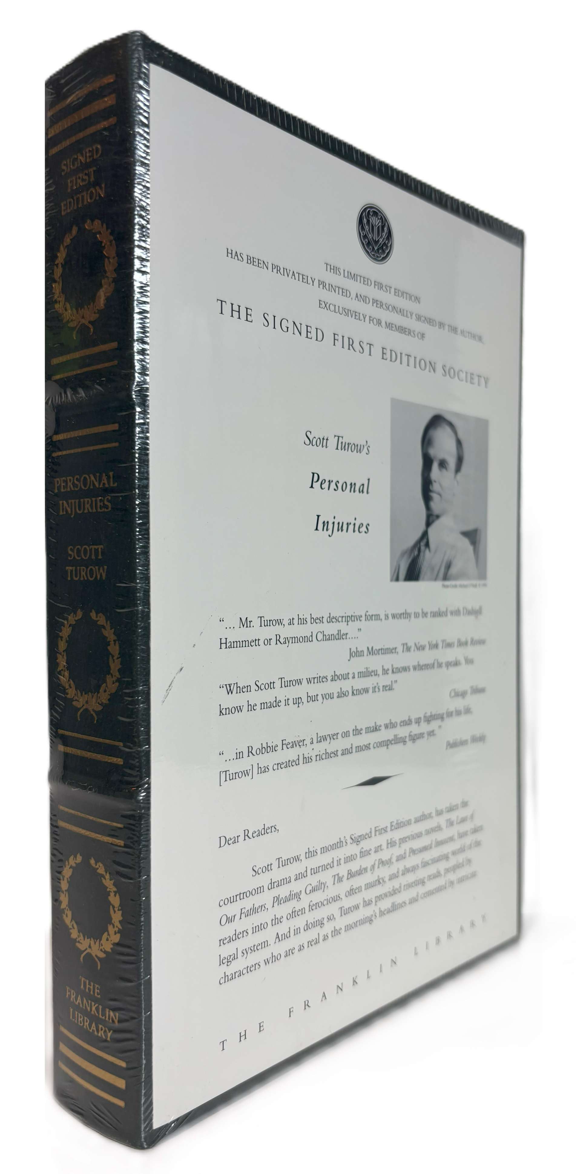 PERSONAL INJURIES (THE SIGNED FIRST EDITION SOCIETY)