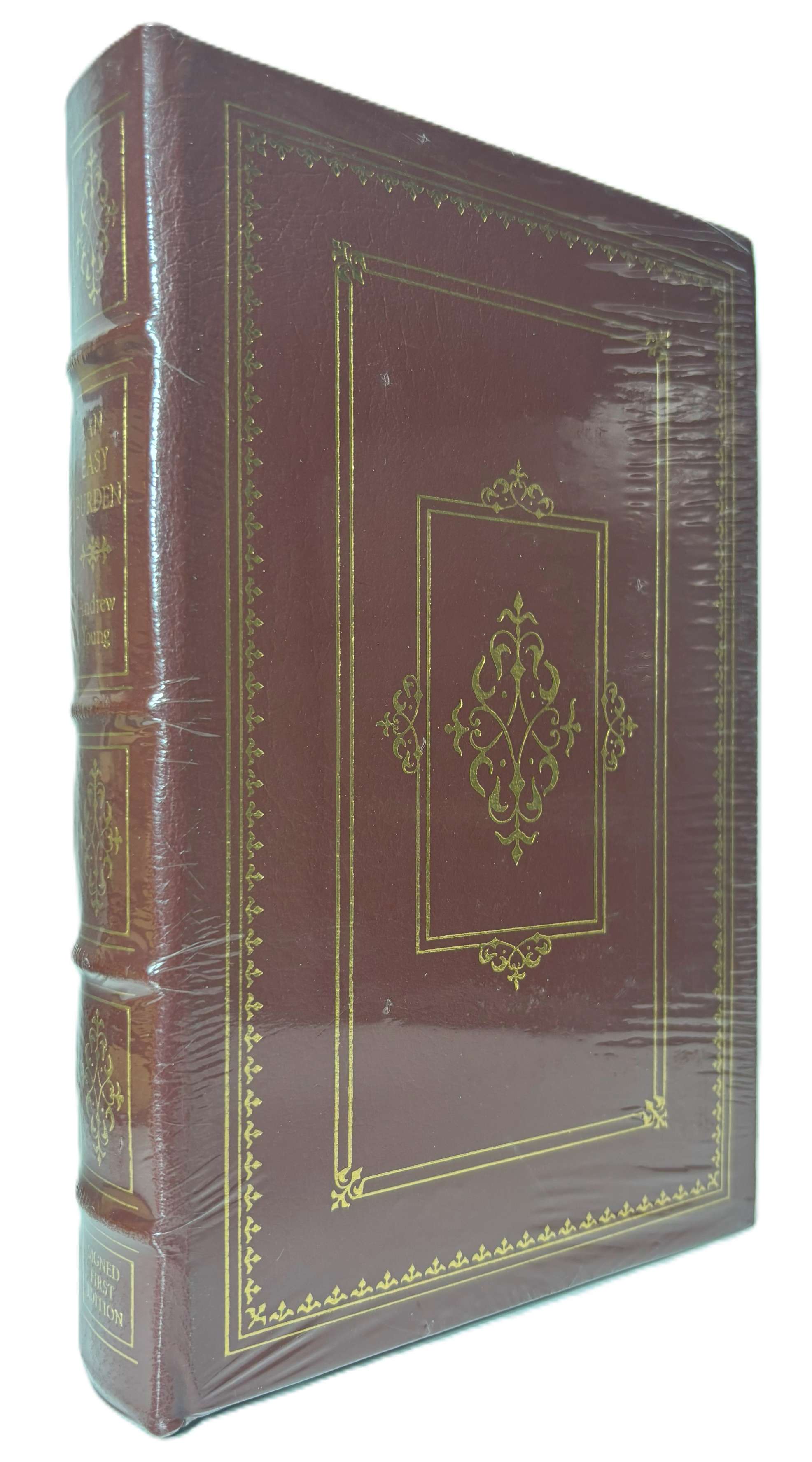 AN EASY BURDEN (EASTON PRESS LEATHER BOUND SIGNED FIRST EDITION)