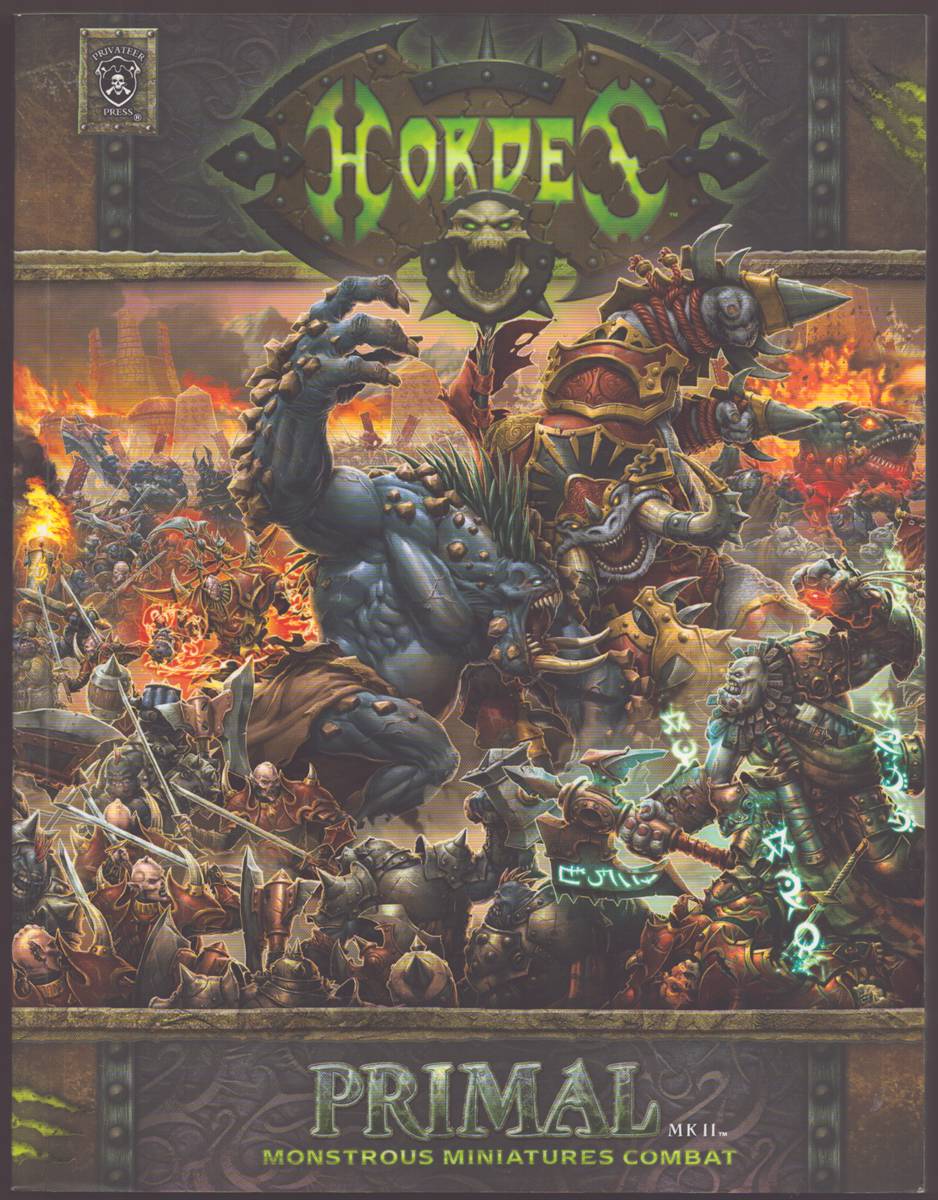 HORDES PRIMAL MK II Monstrous Miniatures Combat
