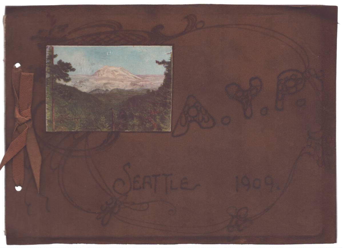 SOUVENIR ALBUM OF BEAUTIFUL COLORED VIEWS OF THE ALASKA-YUKON-PACIFIC EXPOSITION SEATTLE, 1909