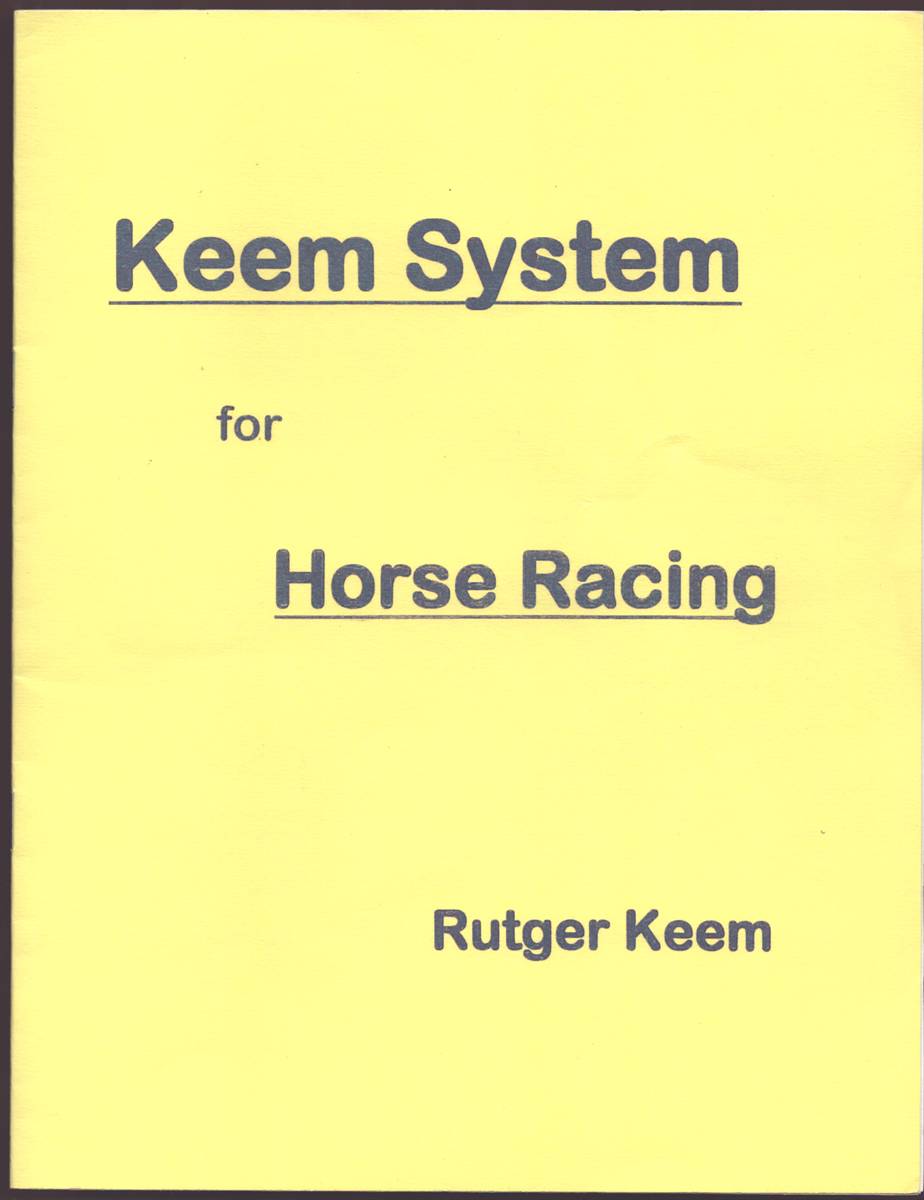 THE KEEM SYSTEM FOR HORSERACING