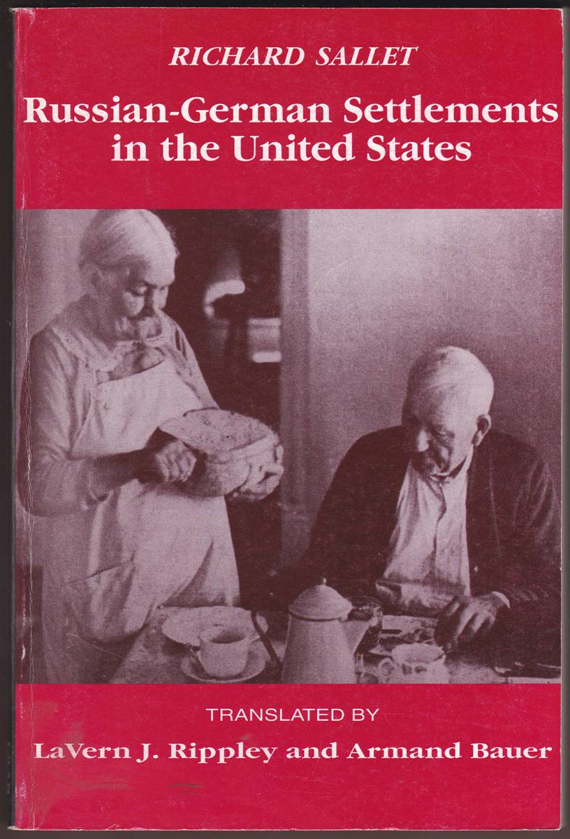 Image for RUSSIAN-GERMAN SETTLEMENTS IN THE UNITED STATES RUSSIAN-GERMAN SETTLEMENTS IN THE UNITED STATES