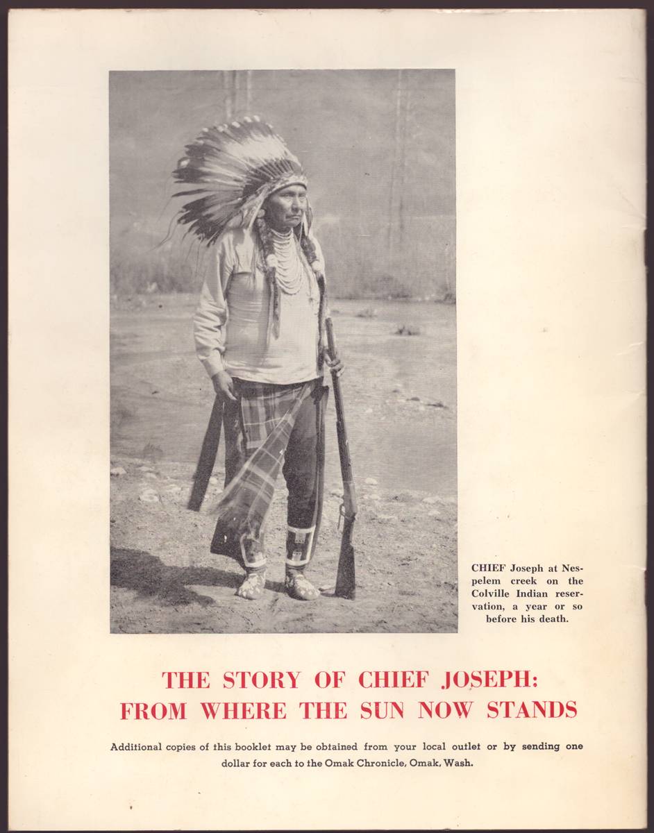 THE STORY OF CHIEF JOSEPH: From Where the Sun Now Stands