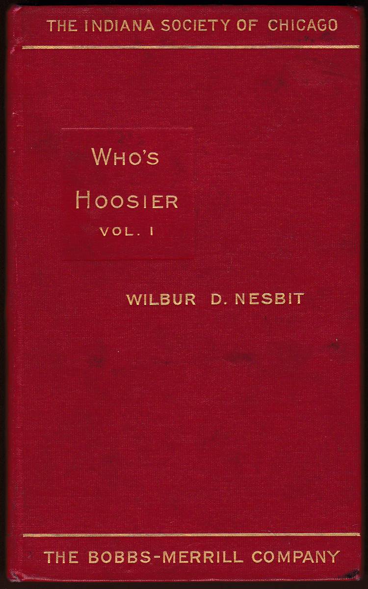 Image for WHO'S HOOSIER Vol. I WHO'S HOOSIER Vol. I