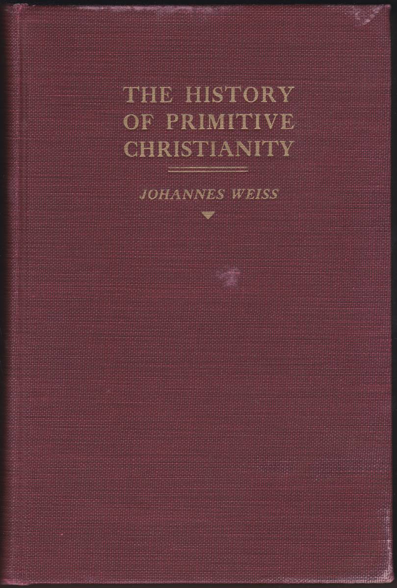 THE HISTORY OF PRIMITIVE CHRISTIANITY (2 VOLUME SET)