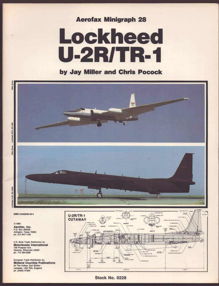 Image for LOCKHEED U-2R/TR-1 Aerofax Minigraph 28 LOCKHEED U-2R/TR-1 Aerofax Minigraph 28