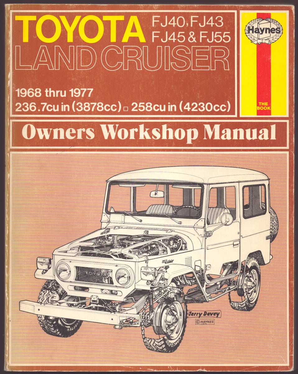 Image for TOYOTA LAND CRUISER OWNERS WORKSHOP MANUAL TOYOTA LAND CRUISER OWNERS WORKSHOP MANUAL