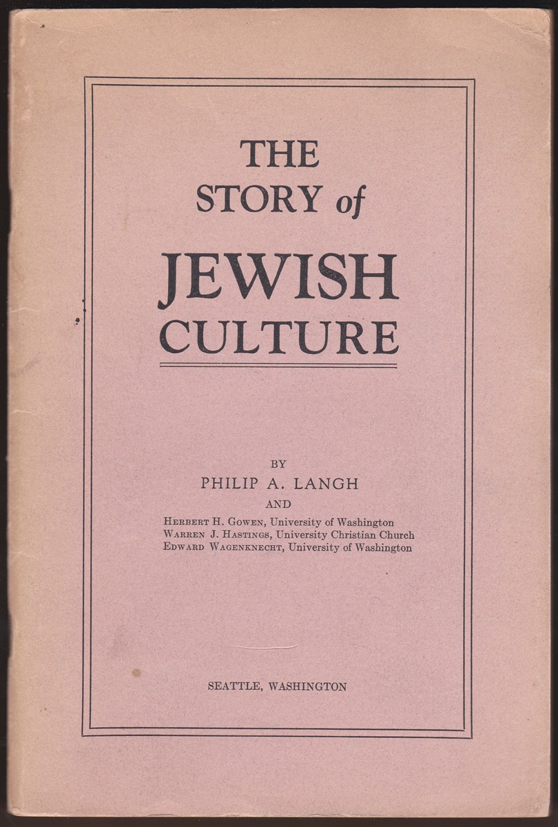 THE STORY OF JEWISH CULTURE