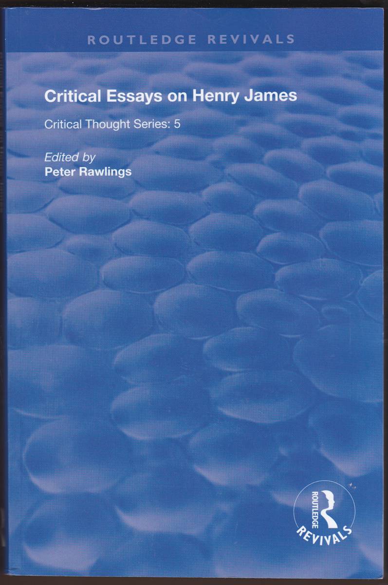 Image for CRITICAL ESSAYS ON HENRY JAMES CRITICAL ESSAYS ON HENRY JAMES