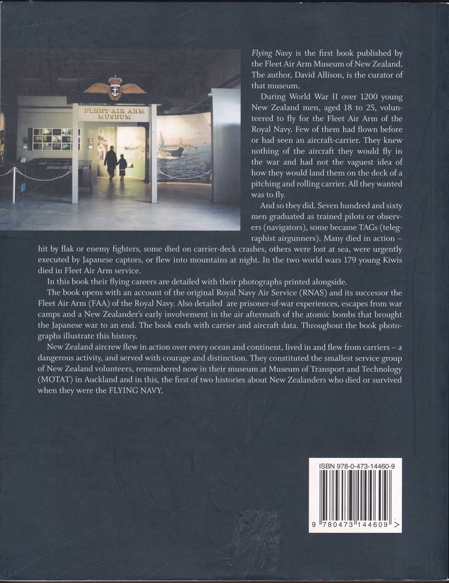 FLYING NAVY: NEW ZEALANDERS WHO FLEW IN THE FLEET AIR ARM