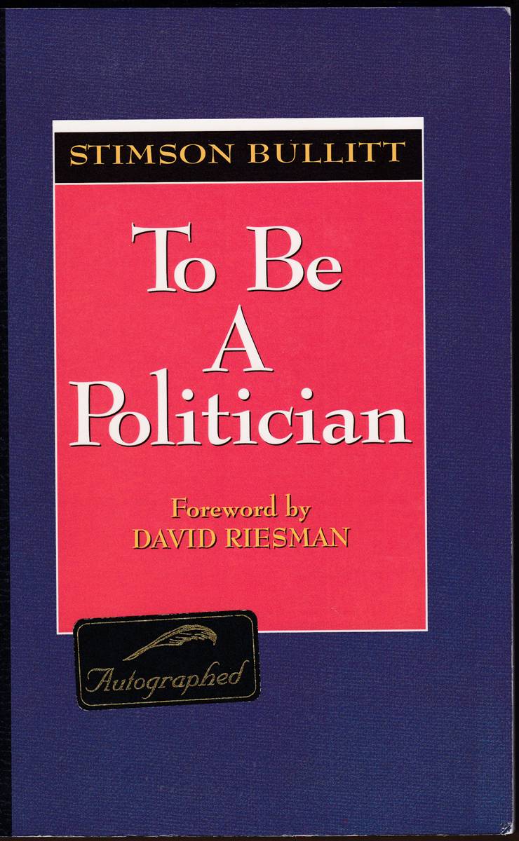 Image for TO BE A POLITICIAN (SIGNED) TO BE A POLITICIAN (SIGNED)