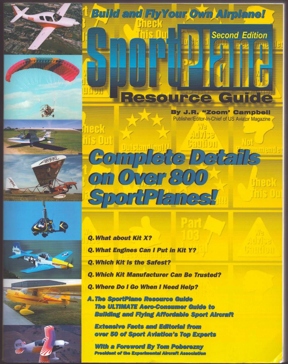 SPORTPLANE RESOURCE GUIDE Complete Details on over 800 Sportplanes!