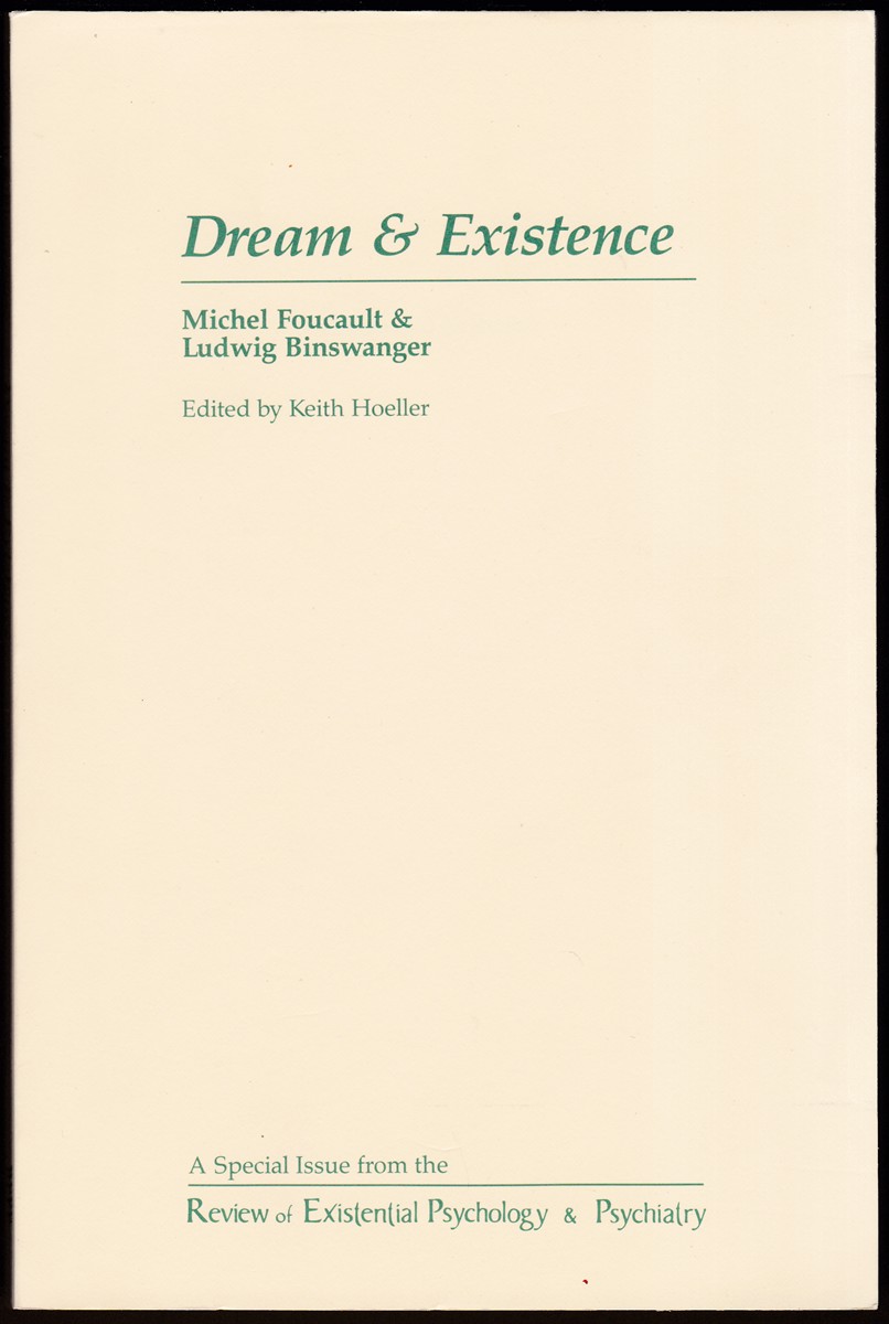 DREAM AND EXISTENCE Edited by Keith Hoeller