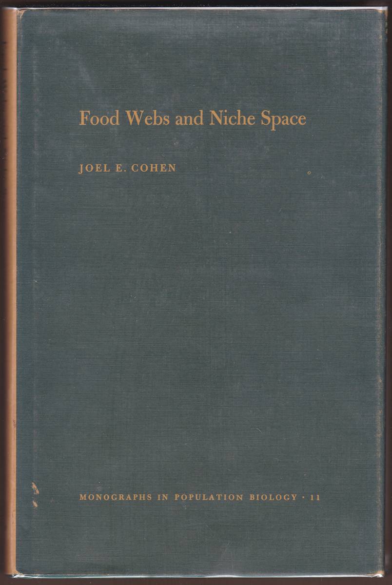 FOOD WEBS AND NICHE SPACE