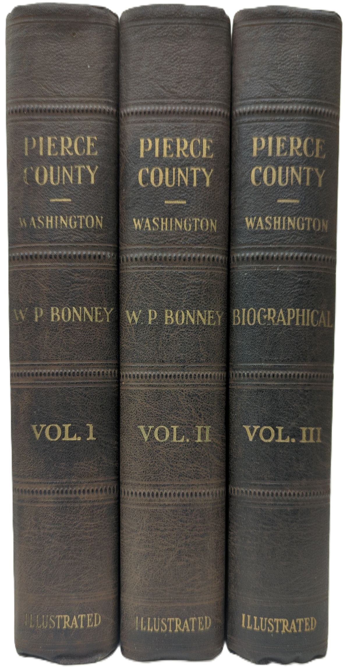 HISTORY OF PIERCE COUNTY WASHINGTON (3 VOLUME SET)