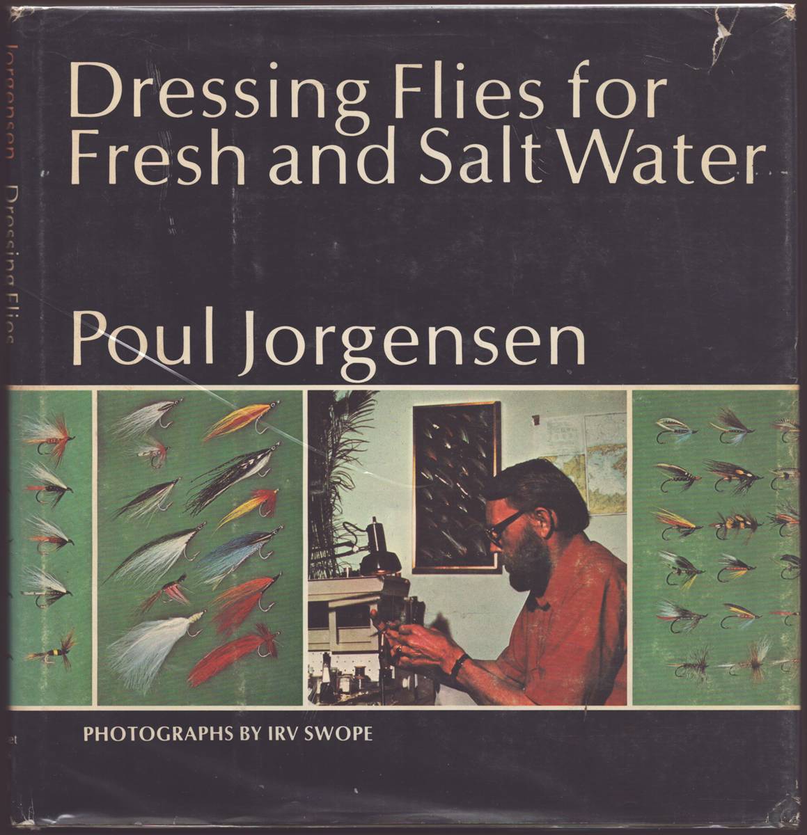 DRESSING FLIES FOR FRESH AND SALT WATER (SIGNED)