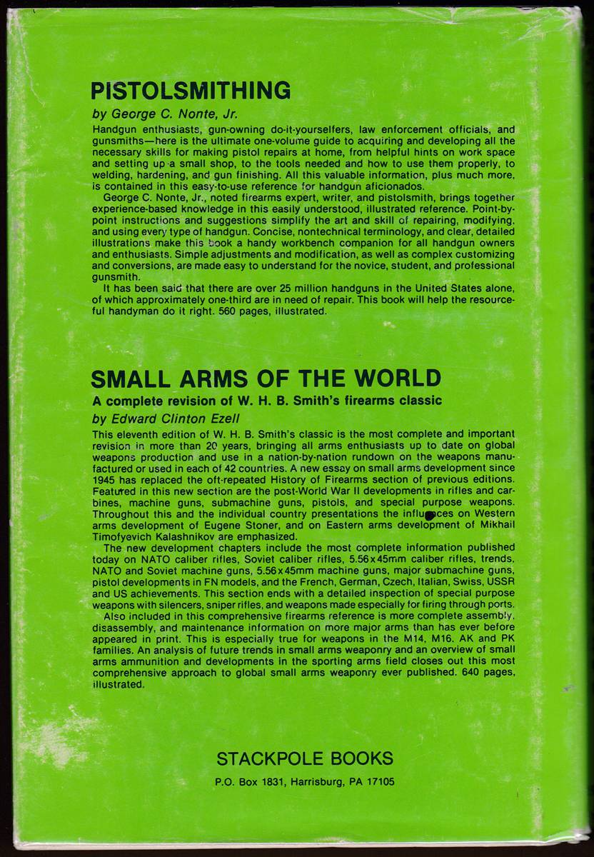 HATCHER'S NOTEBOOK A Standard Reference Book for Shooters, Gunsmiths, Ballisticians, Historians, Hunters and Collectors