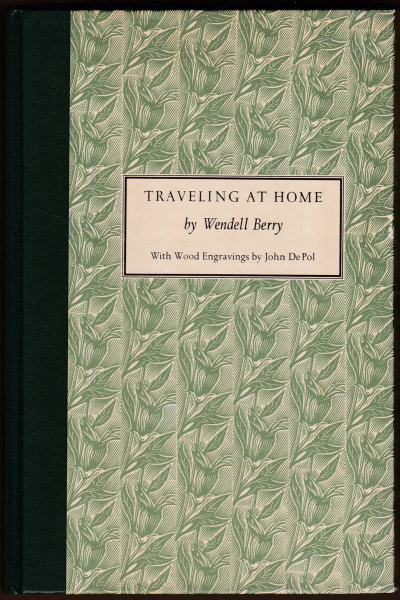 TRAVELING AT HOME With Wood Engravings by John Depol