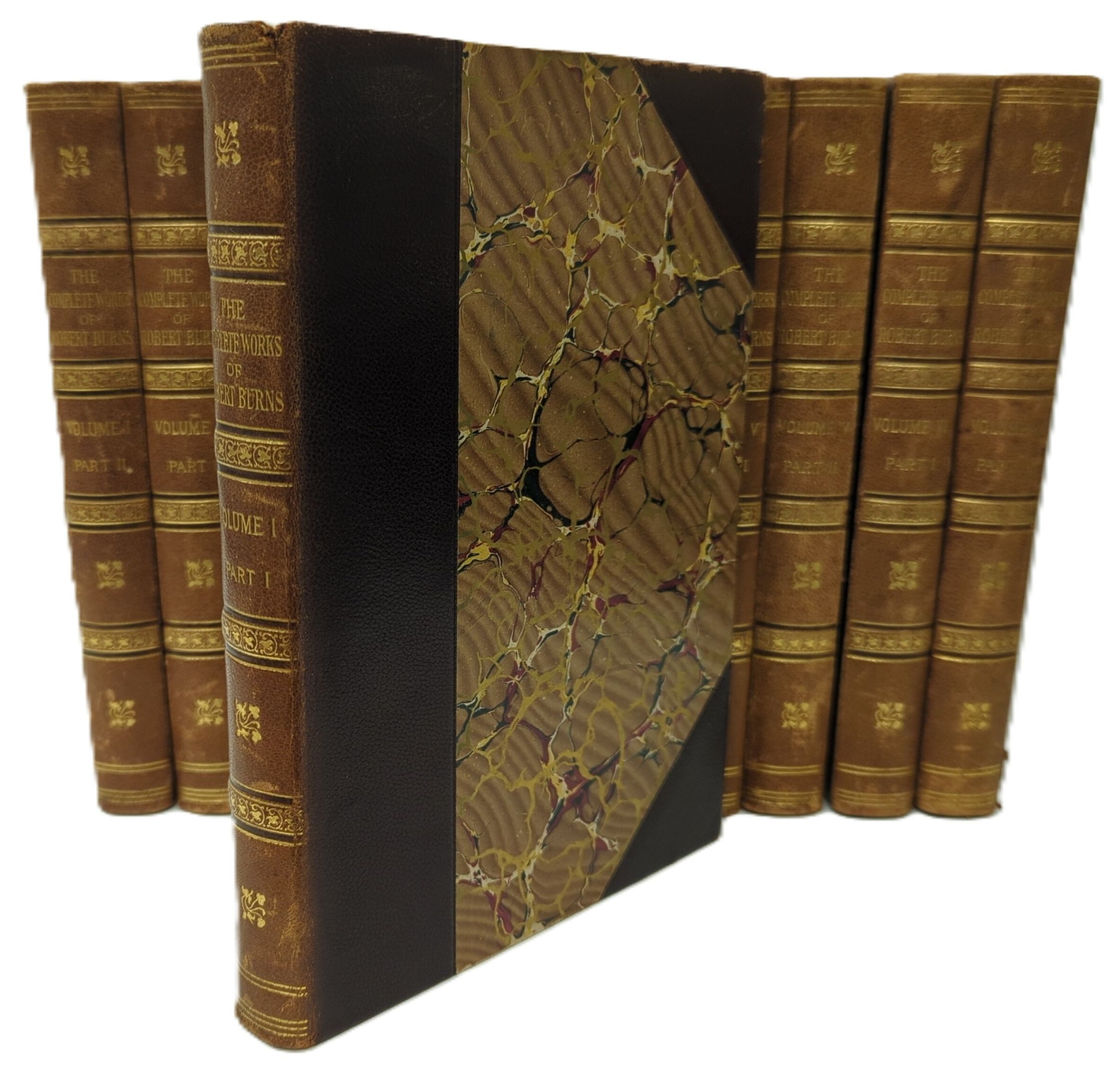 THE COMPLETE WORKS OF ROBERT BURNS Illustrated with Sixty Etchings and Wood Cuts, Maps and Facsimiles