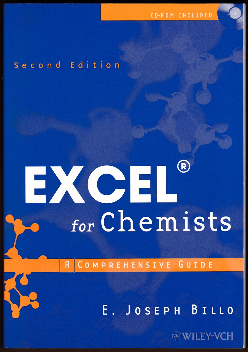 Image for EXCEL FOR CHEMISTS A Comprehensive Guide EXCEL FOR CHEMISTS A Comprehensive Guide