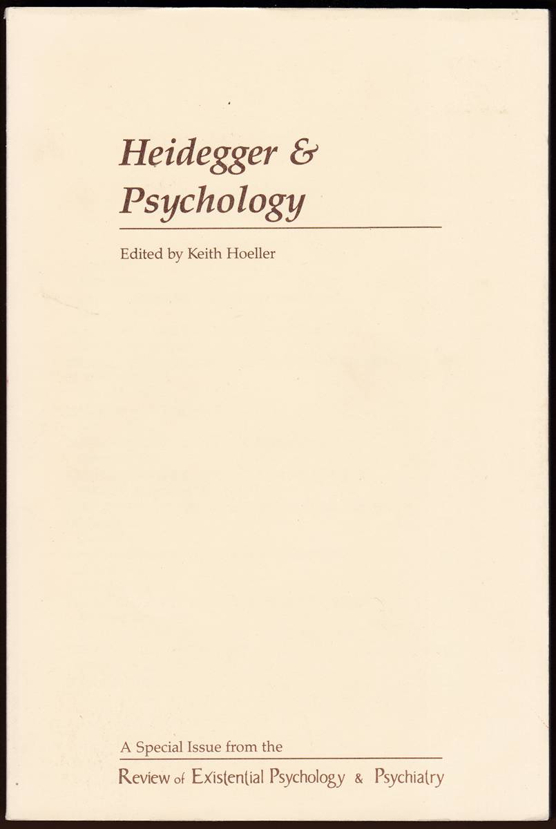 HEIDEGGER AND PSYCHOLOGY